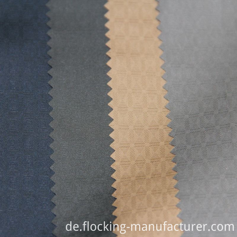 Polyester Embossed Fabric for Men's Outerwear
